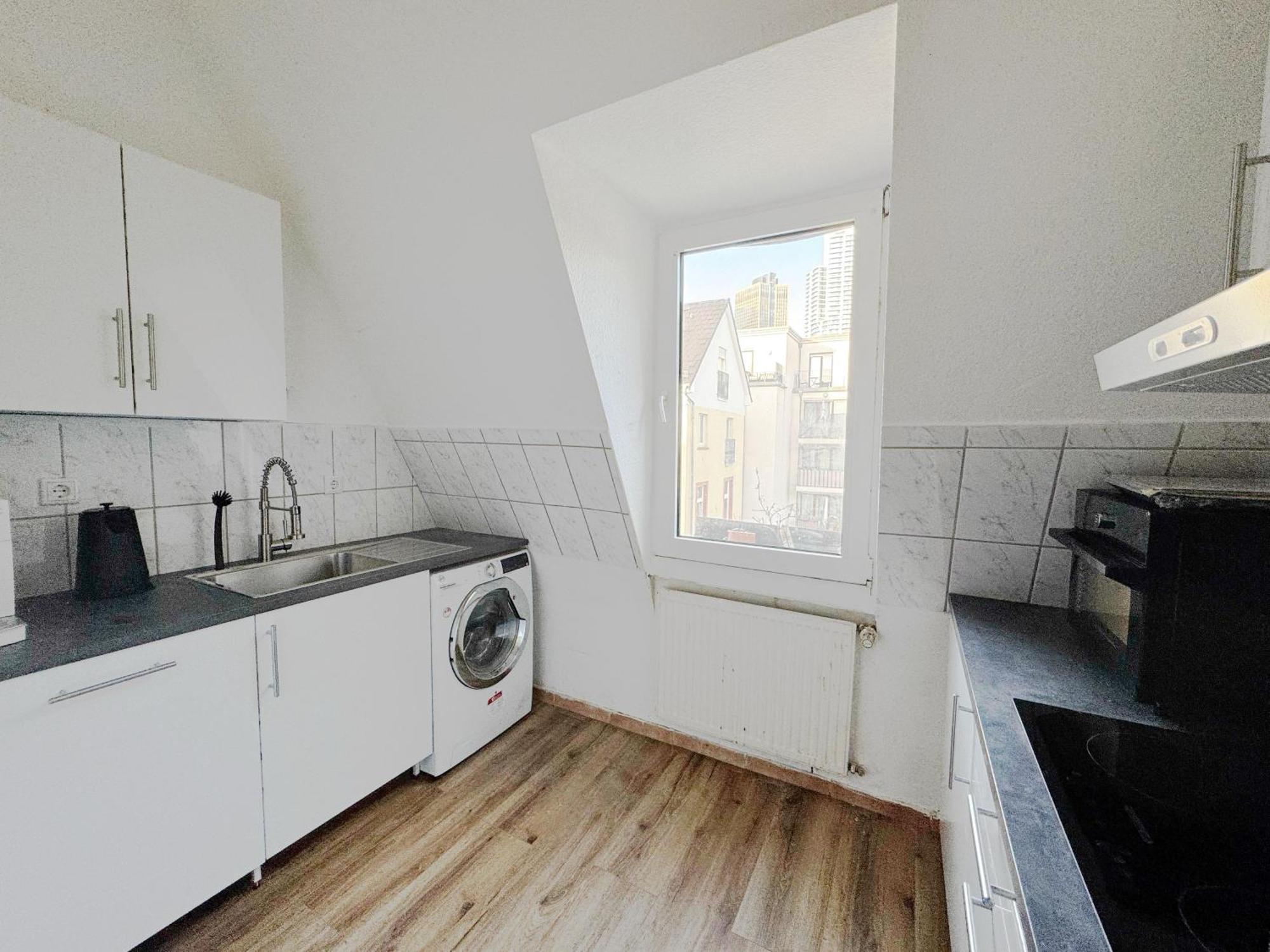 Apartment Frankfurt Messe 7min- 3 Kueche Bad Parkplatz 6 Betten Frankfurt am Main